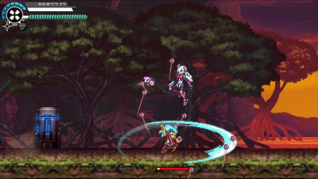 Gunvolt Chronicles: Luminous Avenger iX 2 - Special DLC boss "Yang Yumo" from "Dusk Diver 2"