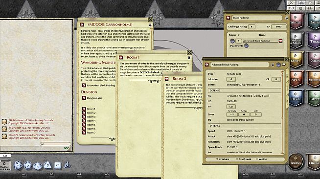 Fantasy Grounds - Mini-Dungeon #008: Carrionholme (PFRPG)