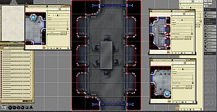 Fantasy Grounds - Pathfinder RPG - Map Pack - Starship Decks