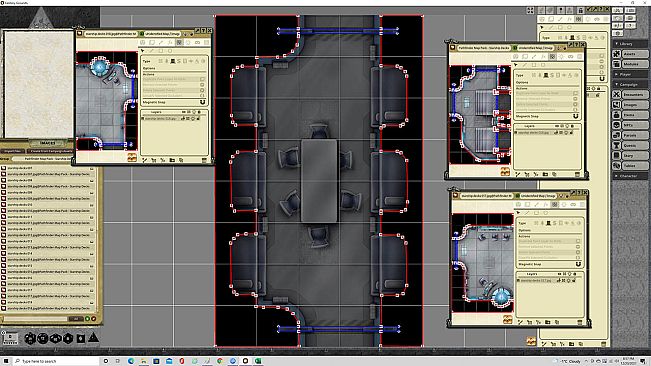 Fantasy Grounds - Pathfinder RPG - Map Pack - Starship Decks