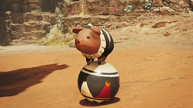 Monster Hunter Wilds - Pendant: Rolling Poogie: Monochrome