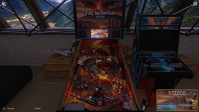 Zaccaria Pinball - Fire Mountain Deluxe Pinball Table