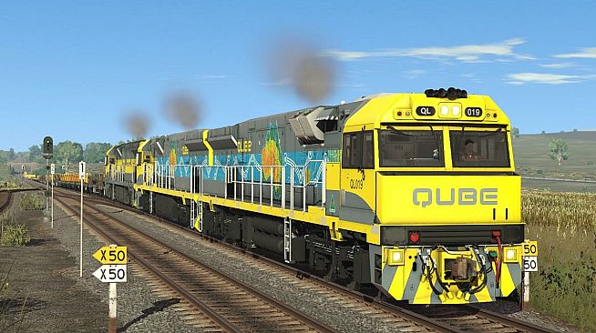 Trainz 2019 DLC - QUBE GE C44aci Pack