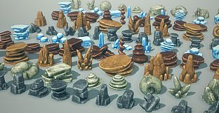 RPG Developer Bakin Stylized Rocks