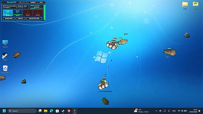 MARINE.EXE - Desktop RPG