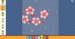 Pixel Cross Stitch - Flowers and Butterflies Pack 3