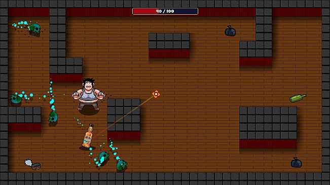 Skuf vs beer bottle party