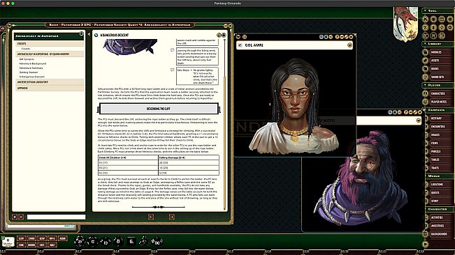 Fantasy Grounds - Pathfinder 2 RPG - Pathfinder Society Quest #6: Archaeology in Aspenthar