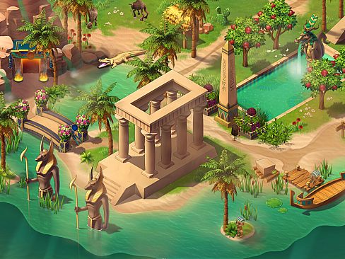 Legend of Egypt - Pharaohs Garden 2 - The sacred crocodile