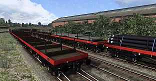 TS Marketplace: BDA 80t Bogie Bolster Wagon Pack