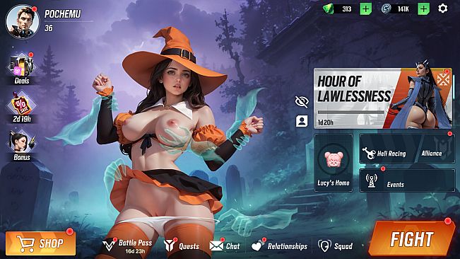 Lust Goddess — Mascot Salma Halloween