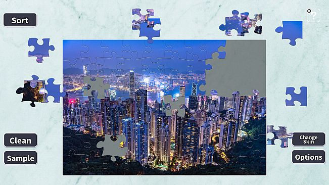 Jigsaw Masterpieces : Fireworks and Nightscape