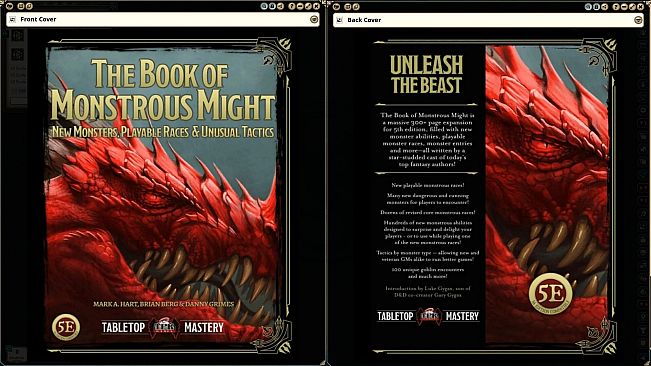 Fantasy Grounds - The Book of Monstrous Might