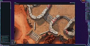 Fantasy Grounds - Starfinder 2 RPG - Flip-Mat: Alien Ruins