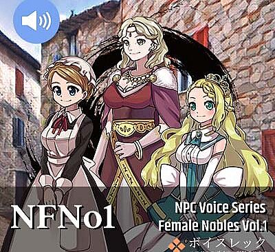 RPG Maker MZ - NPC Female Nobles Vol.1