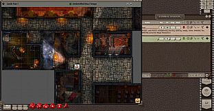 Fantasy Grounds - Black Scrolls Medieval Fantasy Castle (Map Tile Pack)