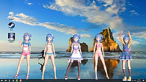 DesktopMMD3:Miss Fish