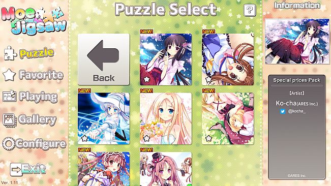Moe Jigsaw - Special prices Pack