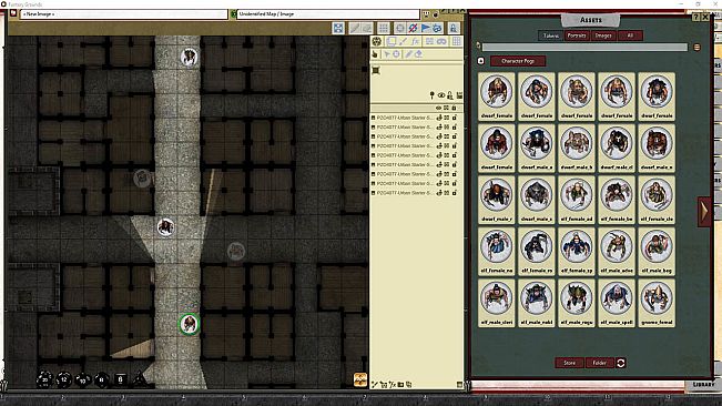 Fantasy Grounds - Pathfinder RPG - Urban Starter Set