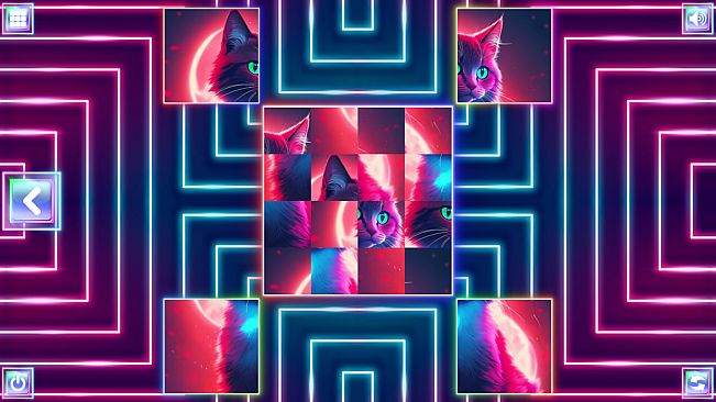 Neon Fantasy: Cats