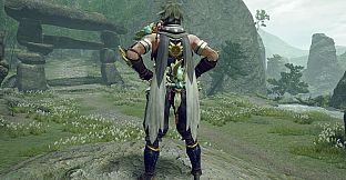 Monster Hunter Rise - "Utsushi" Hunter layered armor set