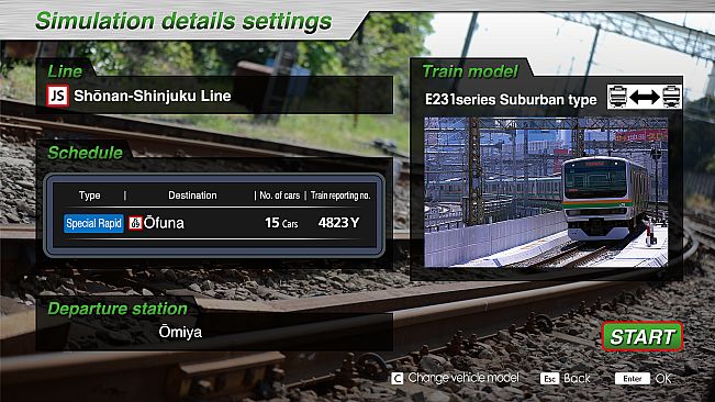 JR EAST Train Simulator: E231 series