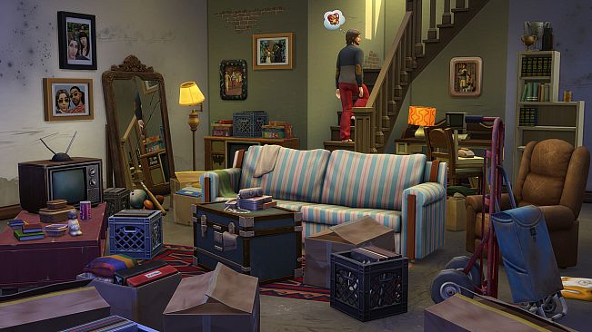 The Sims 4 Basement Treasures Kit