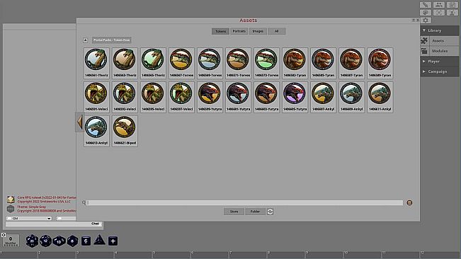 Fantasy Grounds - Dinosaurs