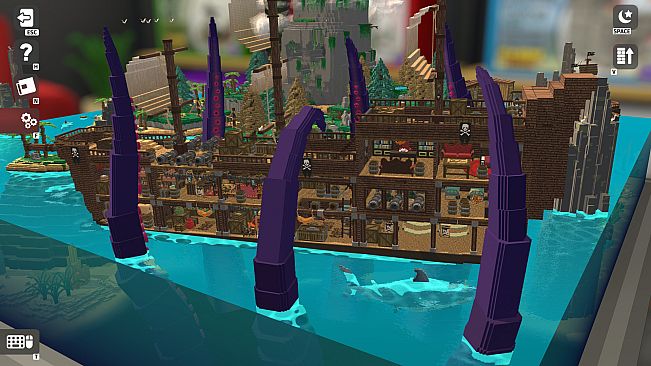 Diorama Builder - Pirate Isle