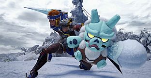 Monster Hunter Rise - "Stuffed Goss Harag" Hunter layered weapon (Dual Blades)