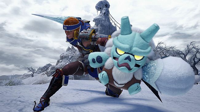 Monster Hunter Rise - "Stuffed Goss Harag" Hunter layered weapon (Dual Blades)