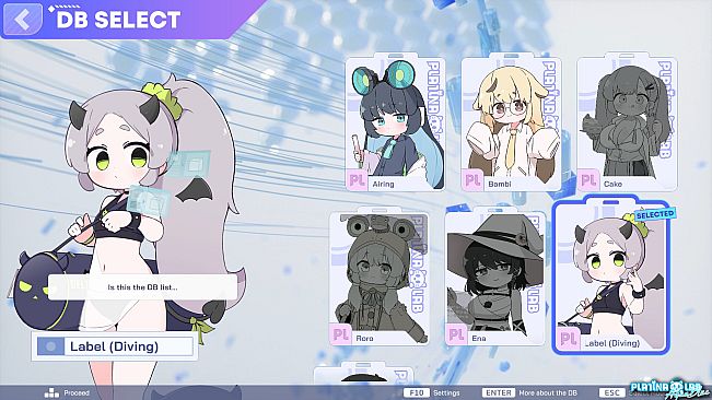 PLATiNA :: LAB - AQUA BLUE