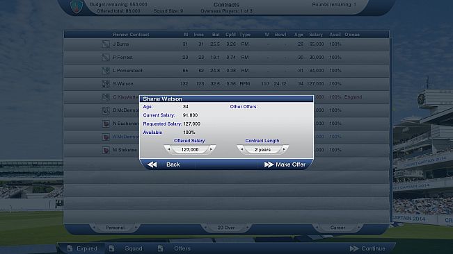 Cricket Captain 2014