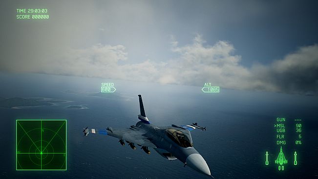 ACE COMBAT7: SKIES UNKNOWN - F-16XL Set