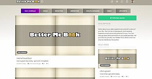 Better Me Book (Leaving Steam)