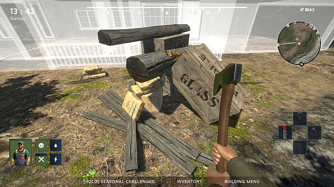 Scandinavian Cottage Survival Simulator