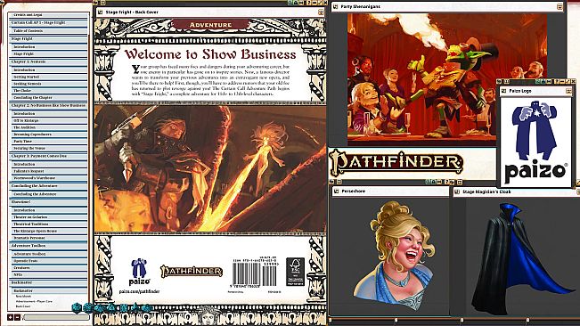 Fantasy Grounds - Pathfinder 2 RPG - Adventure Path #204: Stage Fright (Curtain Call 1 of 3)