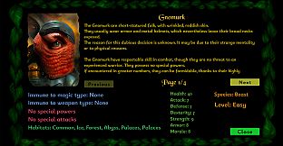 Caverns And Dryads - Bestiary DLC