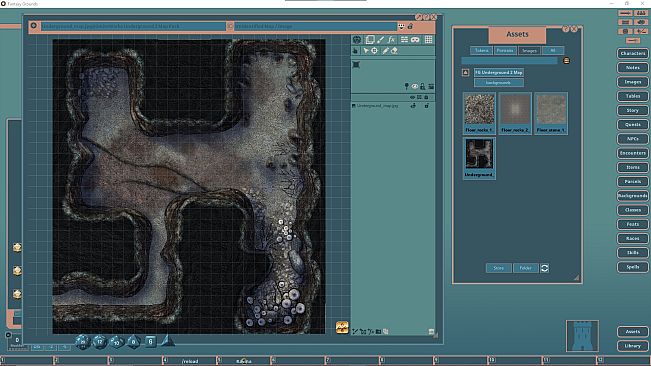 Fantasy Grounds - FG Underground Map Pack 2