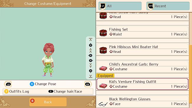 Fresh Green Season Attire - WorldNeverland - Daily Life in the Elnea Kingdom - Another Life Adventure
