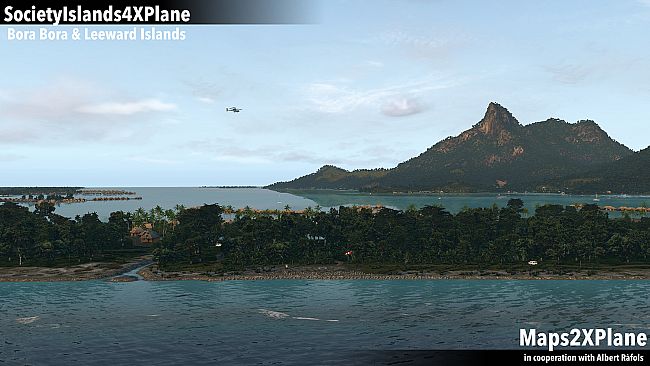X-Plane 11 - Add-on: Aerosoft - Society Islands XP - Bora Bora & Leeward Islands