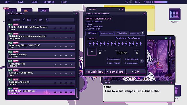 Yunyun Syndrome!? Rhythm Psychosis - Extra Pack feat. HARDCORE TANO*C BGM