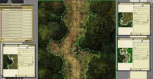 Fantasy Grounds - Pathfinder RPG - Flip-Tiles - Forest Starter Set