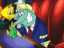 Freddi Fish 5 featuring Mess Hall Mania: The Case of the Creature of Coral Cove