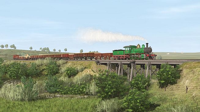 Trainz 2019 DLC - Victorian Railways V Class 2 Tone Green