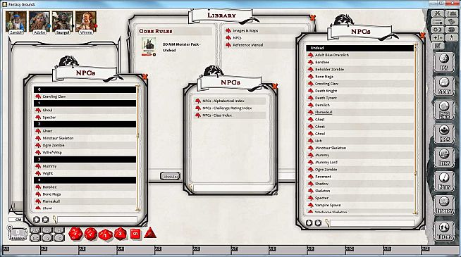Fantasy Grounds - D&D Monster Pack - Undead