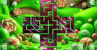 Sweetie Candy Maze: Green Apple