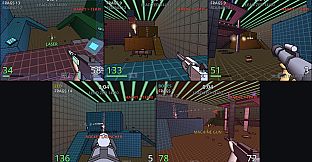 Sixshooters: A 6 Player Split-Screen FPS