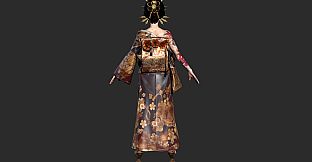 灵魂筹码 - 花傀浮世乐套装 Soul at Stake - "Ukiyoe" The Geisha's Kimono