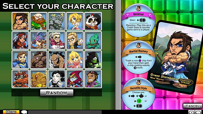 Puzzle Strike - Shadows Characters